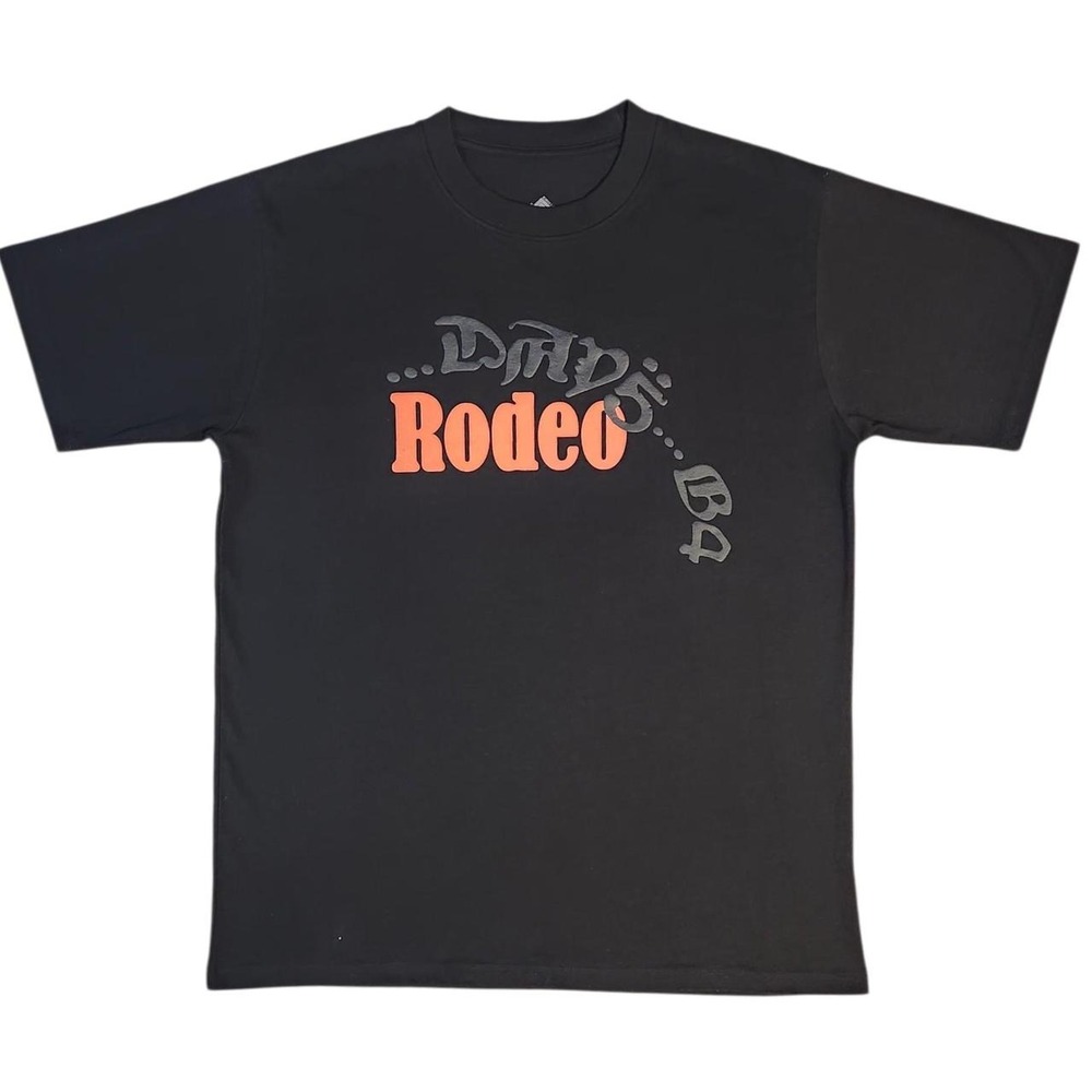 Travis Scott La Flame Graphic Tee Puff Print 2024 Streetwear XL